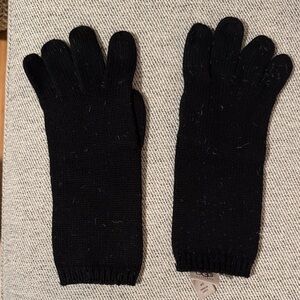 UGG Black Knit Gloves